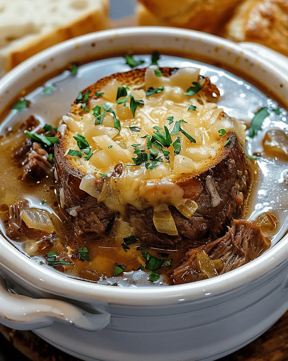 Easy Soup Recipes: Delightful French Onion Beef Short Rib Soup