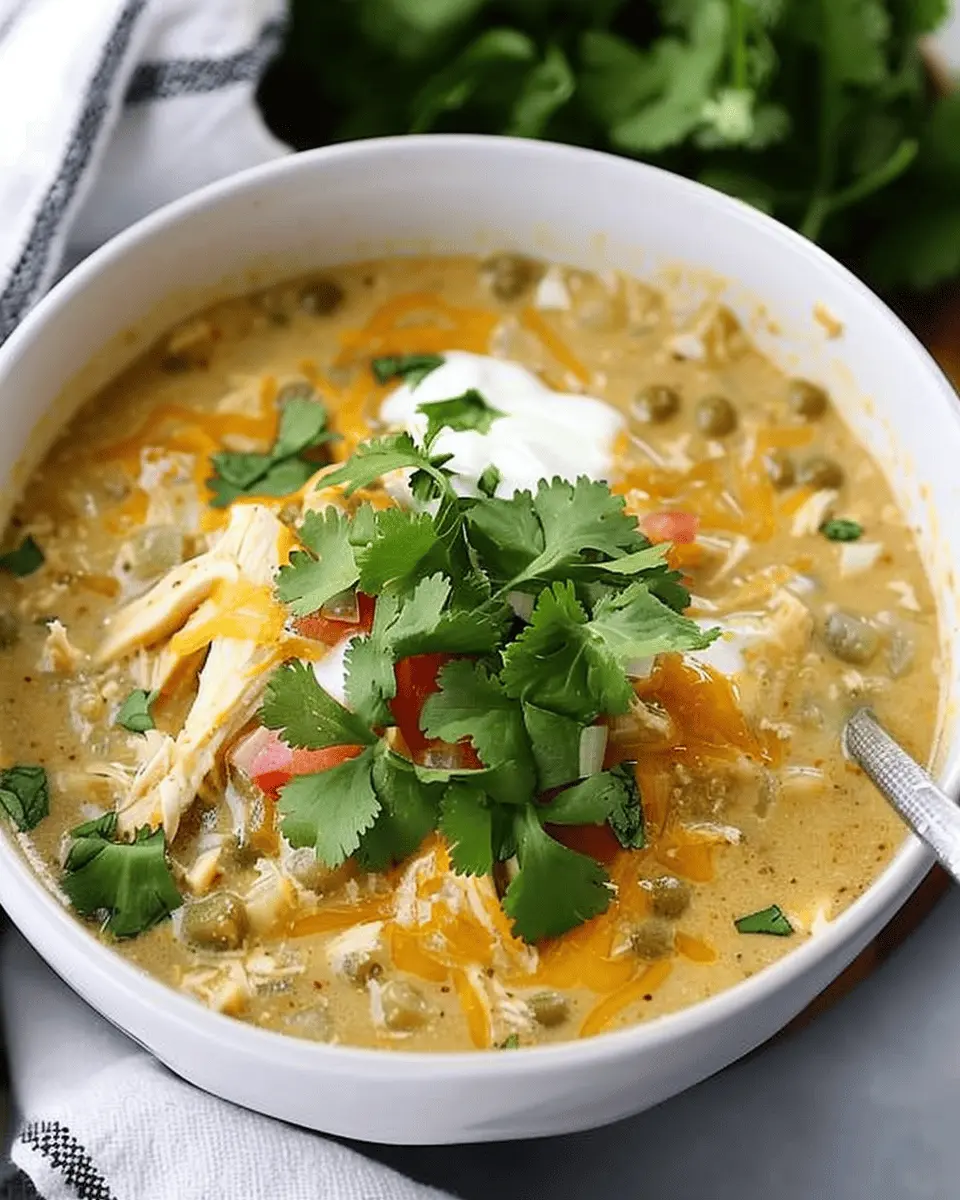 Easy Soup Recipes: Hearty Green Chile Chicken Enchilada Soup