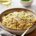 Easy SIDE DISHES : Parmesan Garlic Orzo