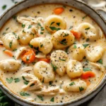 easy soup recipes : Chicken Gnocchi Soup