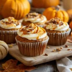 Easy Halloween food ideas : Best Starbucks Pumpkin Cream Cheese Muffins Recipe