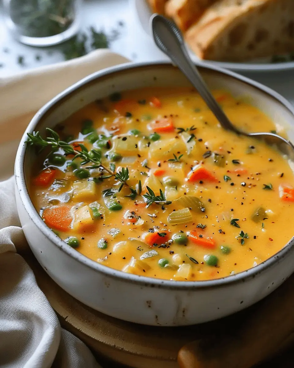 easy soup recipes: Indulge in One-Pot Creamy Vegetable Soup