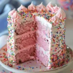 quick recipe ideas : Pink Birthday Cake