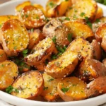 Sweet potato recipes : Air Fryer Garlic Parmesan Potatoes