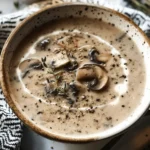easy soup recipes : Creamy Mushroom Soup
