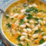 easy soup recipes : THE BEST WHITE BEAN SOUP