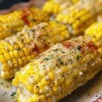 Easy SIDE DISHES : Garlic Parmesan Corn On The Cob