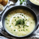 easy soup recipes : Creamy Leek and Potato Soup