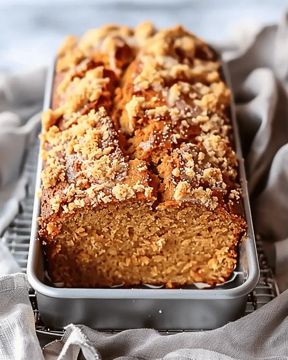Best Pumpkin Bread Recipe: Indulgent Spiced Pumpkin Bread with Streusel Topping