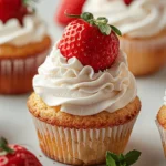 Strawberry Shortcake Cupcakes