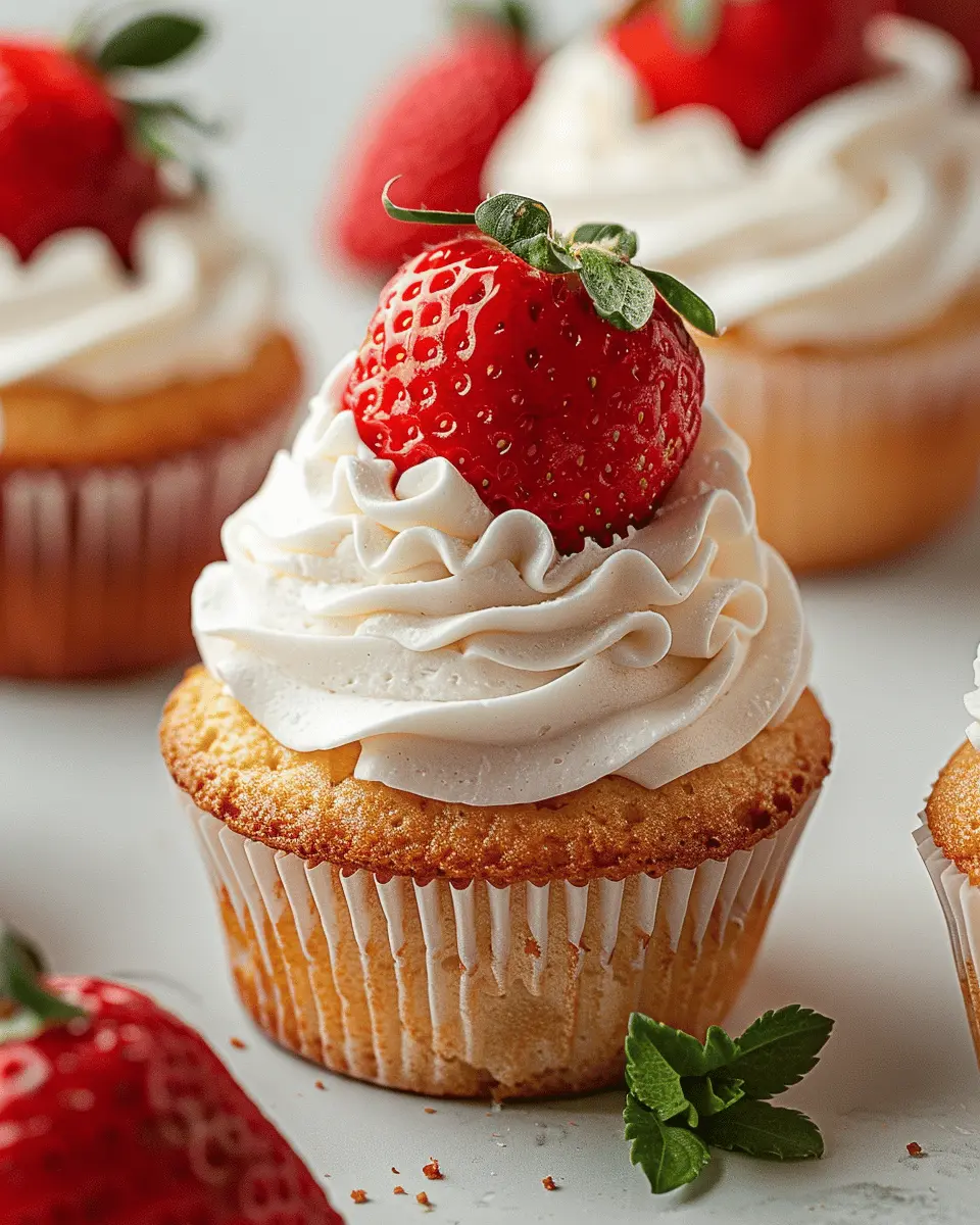 Strawberry Shortcake Cupcakes: Easy, Irresistibly Sweet Treats