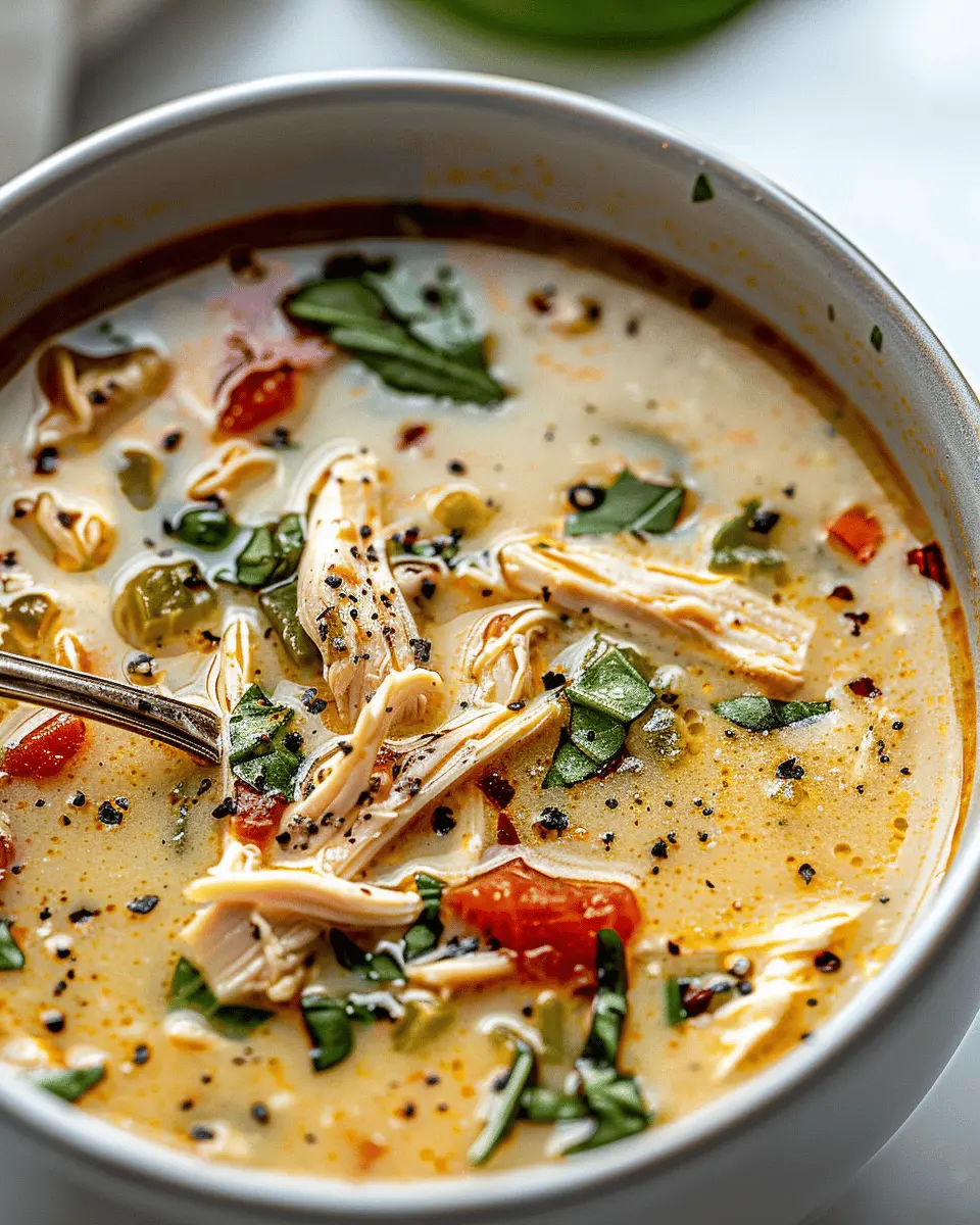 Easy Soup Recipes: Cozy Crockpot Marry Me Chicken Soup