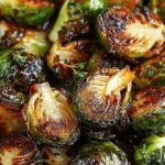 Crispy Honey Balsamic Brussels Sprouts