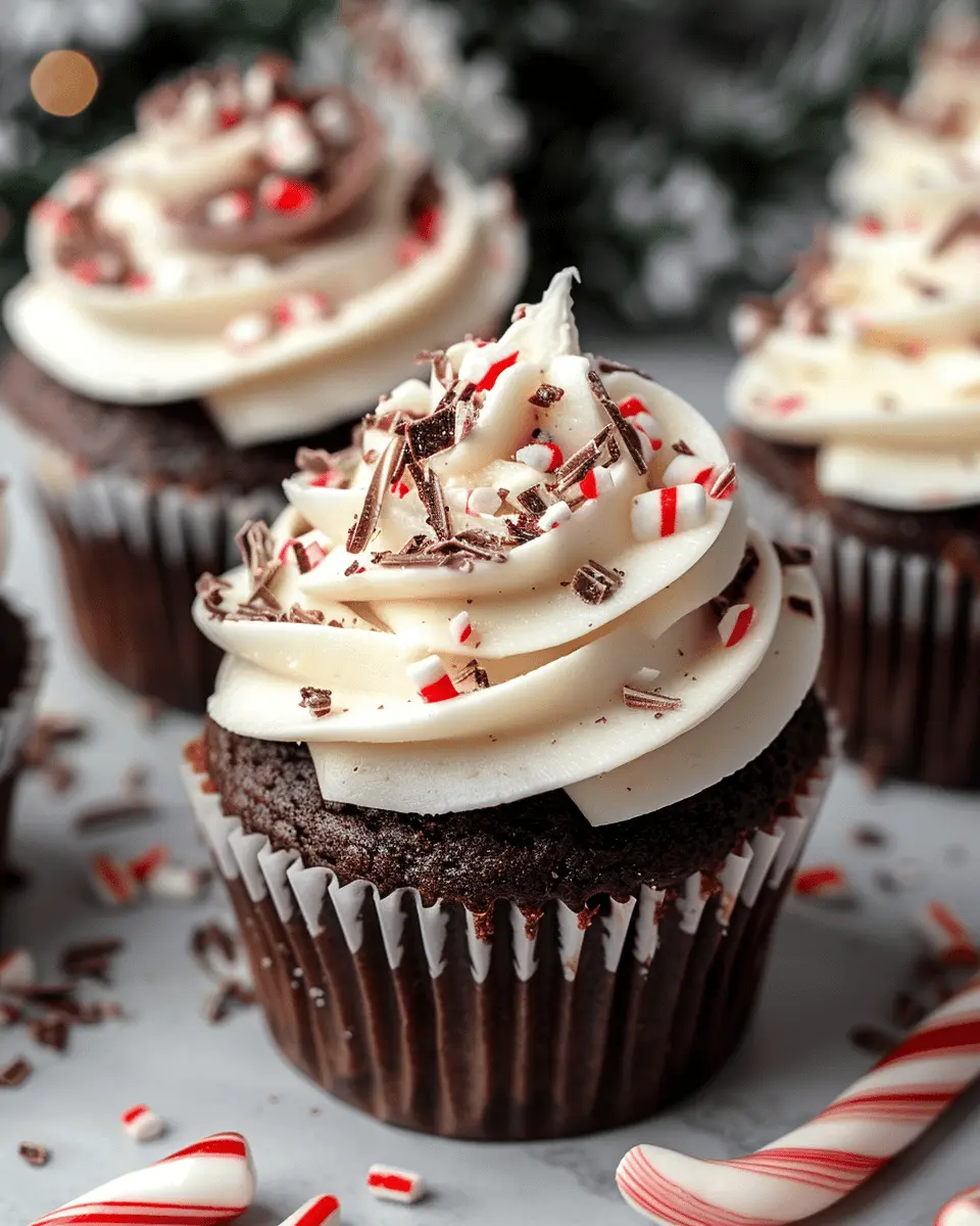 Chocolate Peppermint Bark Cupcakes: Indulgent Holiday Treats to Savor