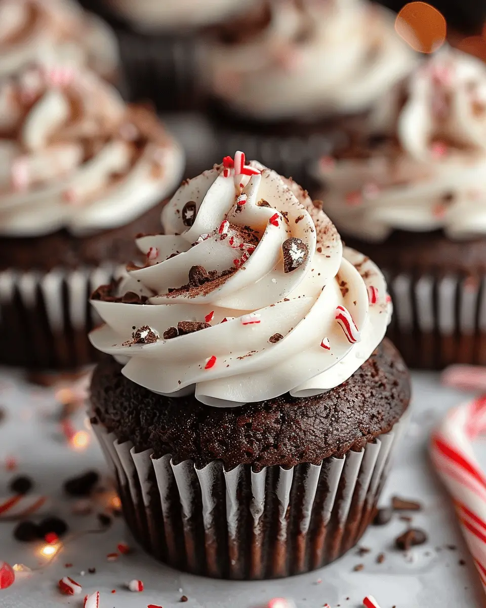 Peppermint Mocha Cupcakes: Indulgent Treat for Your Holiday Table