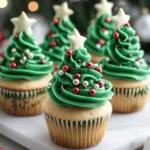 Christmas Tree Cupcakes