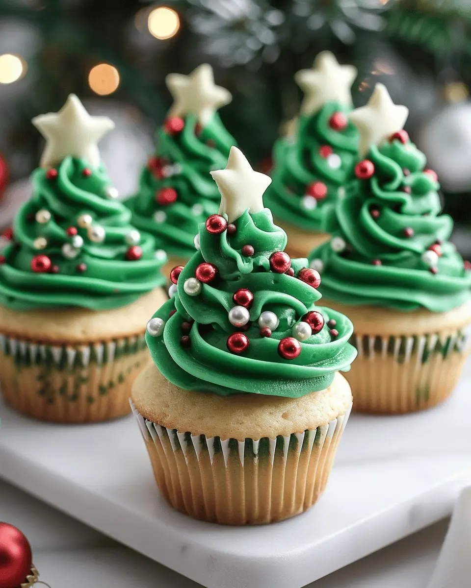 Christmas Tree Cupcakes: Easy Festive Treats to Delight Everyone