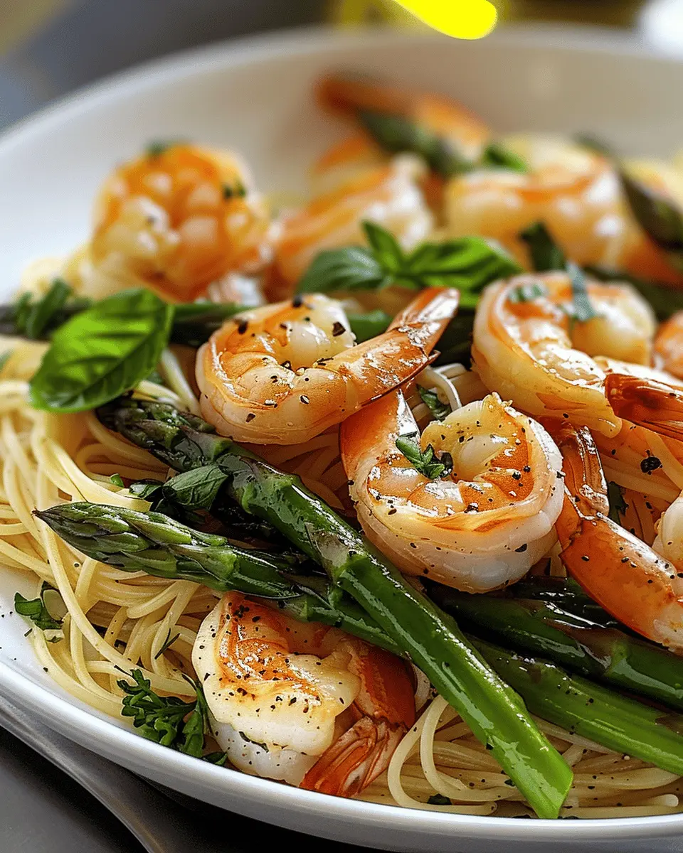 Asparagus Shrimp Angel Hair Pasta: A Quick Delight You’ll Love