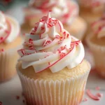 Candy Cane Cupcakes