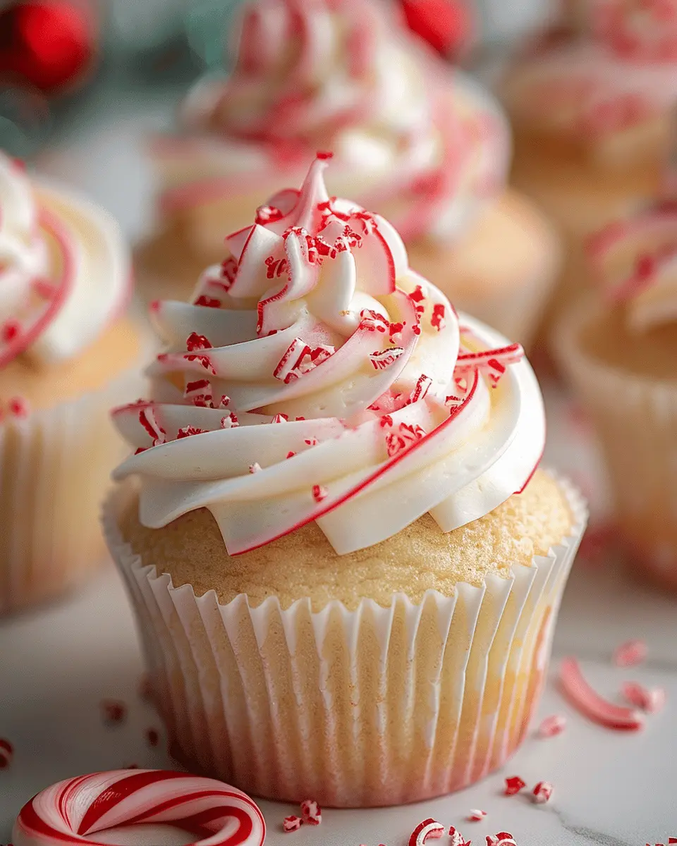 Candy Cane Cupcakes: Easy Festive Treats for Everyone