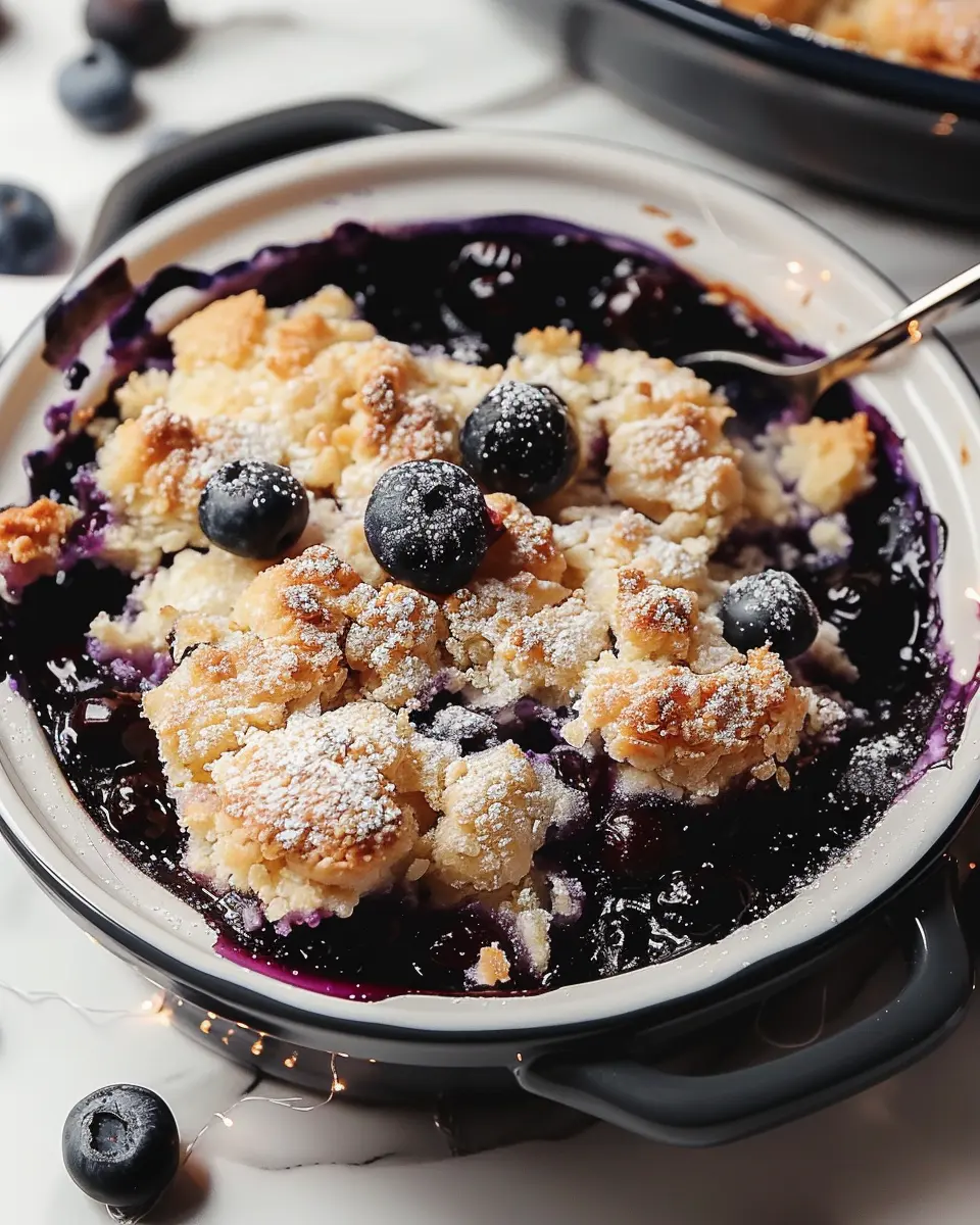 Crockpot Blueberry Cobbler: Easy Dessert for Busy Home Cooks