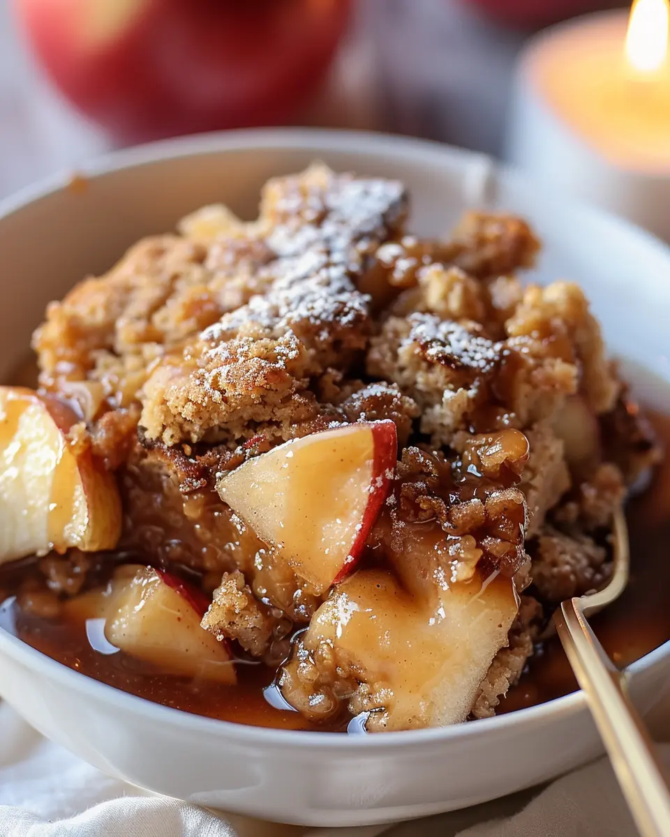 Crockpot Caramel Apple Dump Cake: Easy Indulgence for Everyone