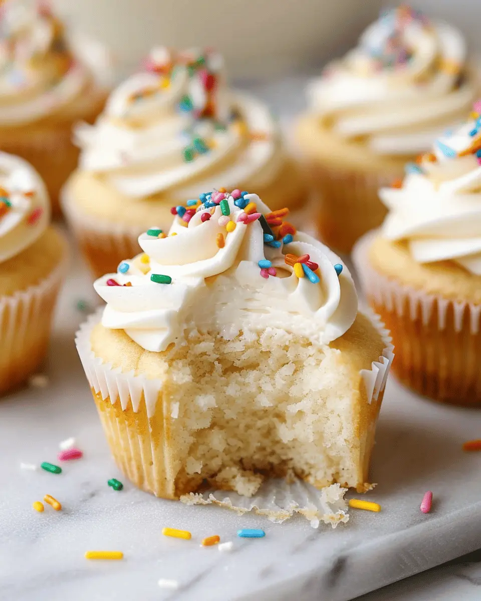 Vanilla Birthday Cupcakes: The Best Homemade Delight to Celebrate