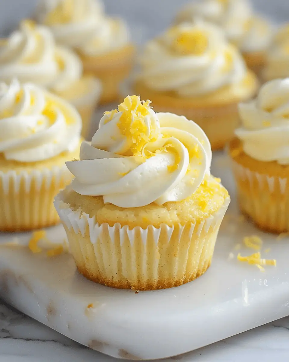 Lemon Cupcakes: The Best Easy Recipe for Homemade Delight