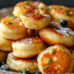 breakfast ideas : Breakfast Pancake Poppers