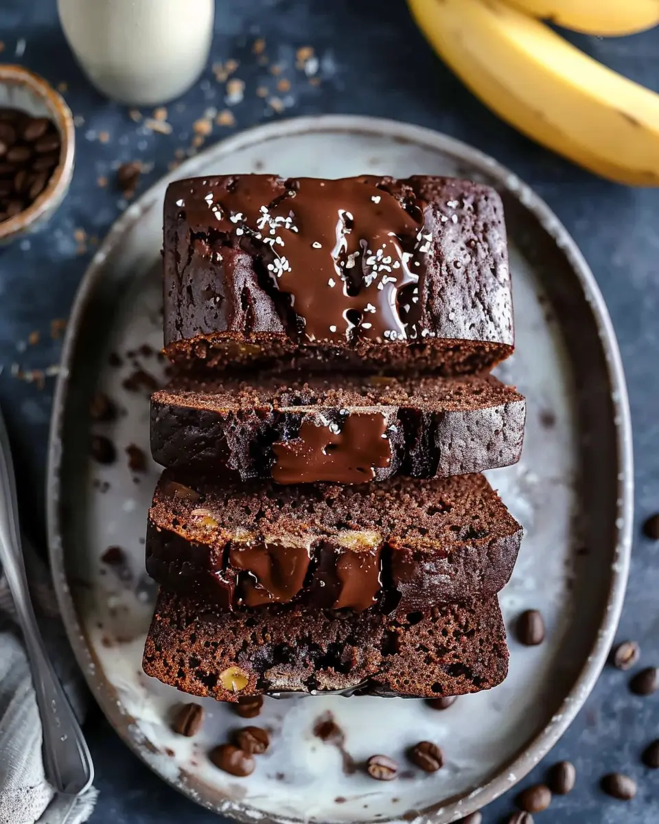Breakfast ideas: Indulgent Chocolate Espresso Banana Bread Recipe