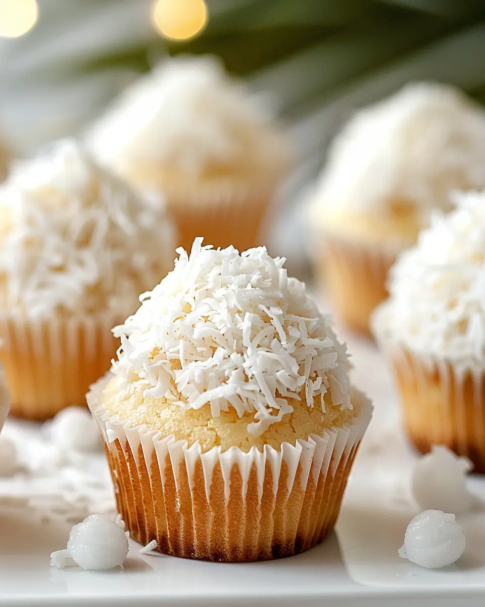 Coconut Snowball Cupcakes: Easy Indulgence for Coconut Lovers