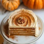 Pumpkin Layer Cake with Brown Sugar and Cinnamon Cream Cheese Frosting