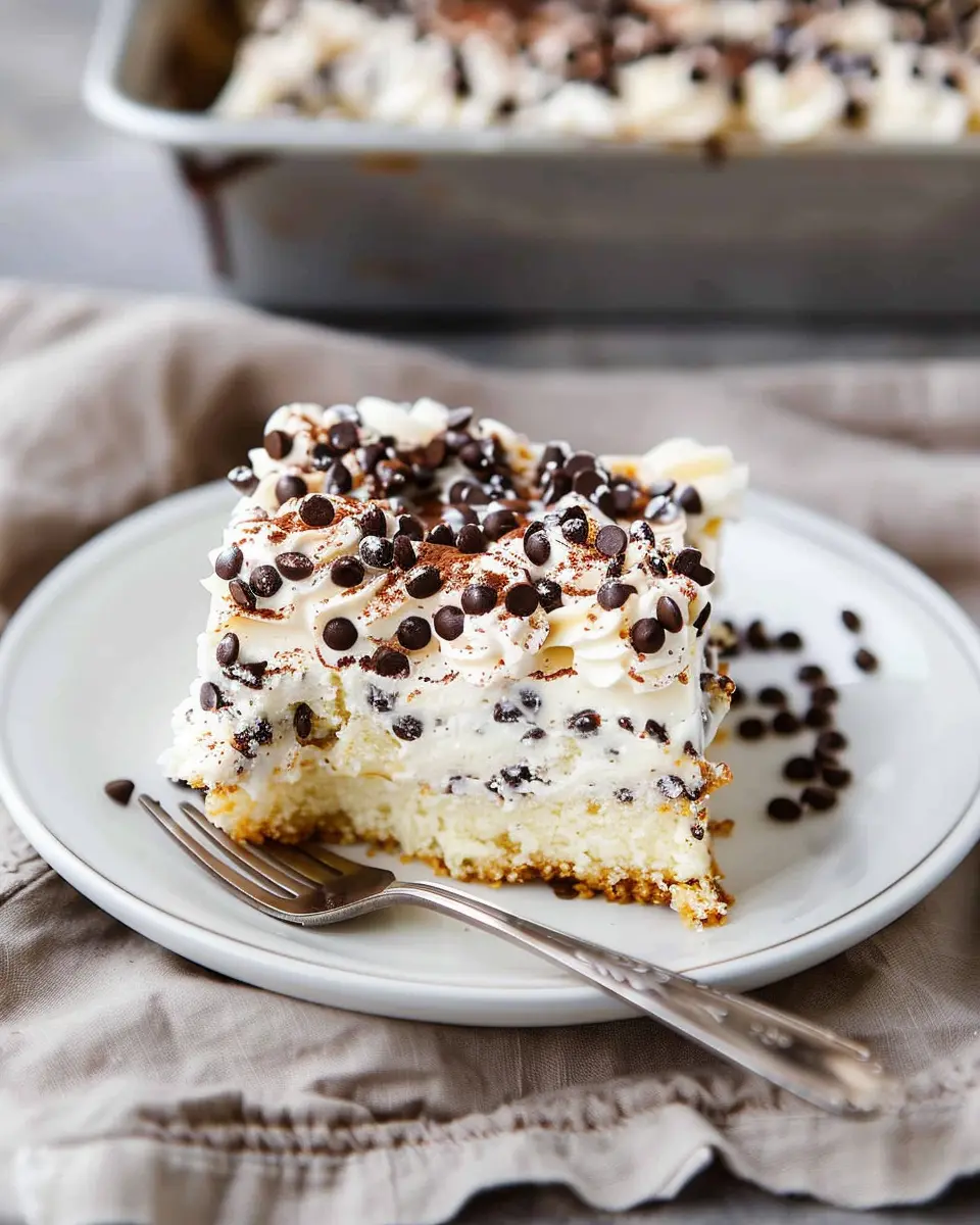 Cannoli Poke Cake: An Indulgent Twist on a Classic Dessert