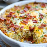 breakfast ideas : Hash Brown Breakfast Casserole