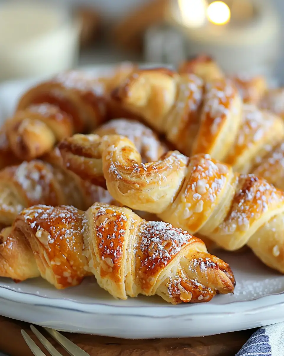 Breakfast ideas: Easy Crescent Roll Cinnamon Twists Recipe