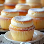 Japanese Cotton Cheesecake Cupcakes