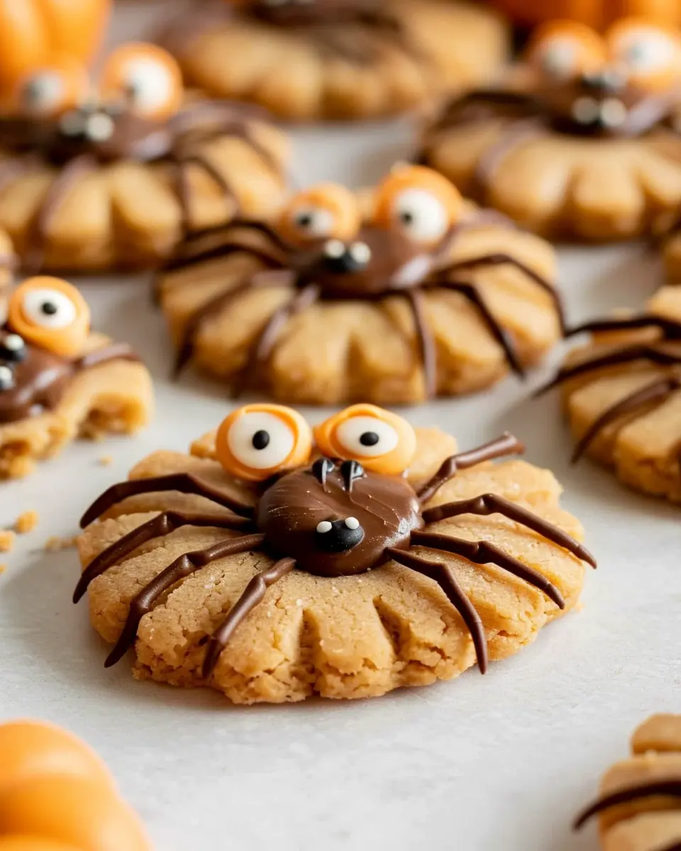 Halloween Peanut Butter Spider Cookies: A Fun and Easy Treat
