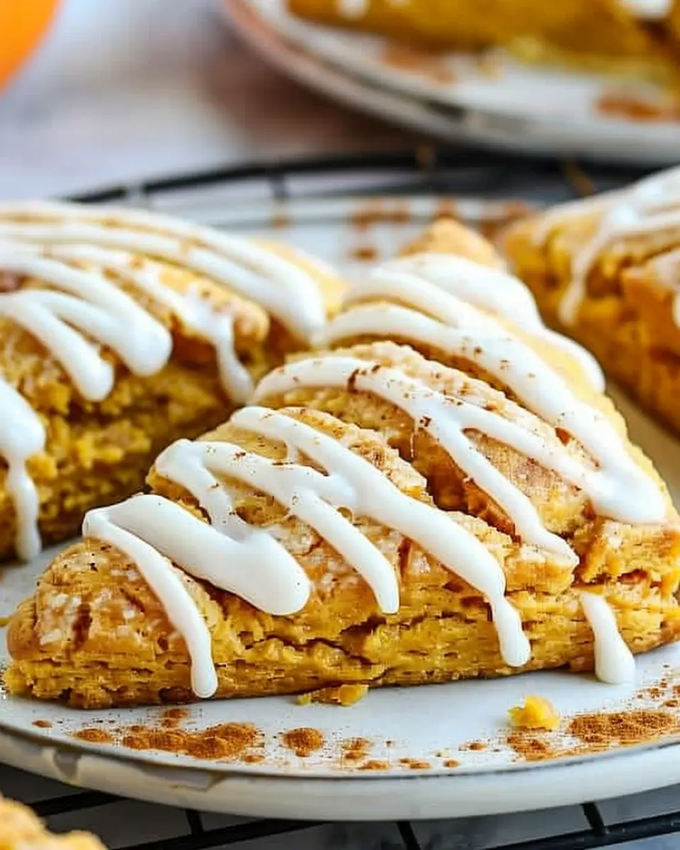 Copycat Starbucks Pumpkin Scones: Easy Recipe with Pumpkin Spice Glaze