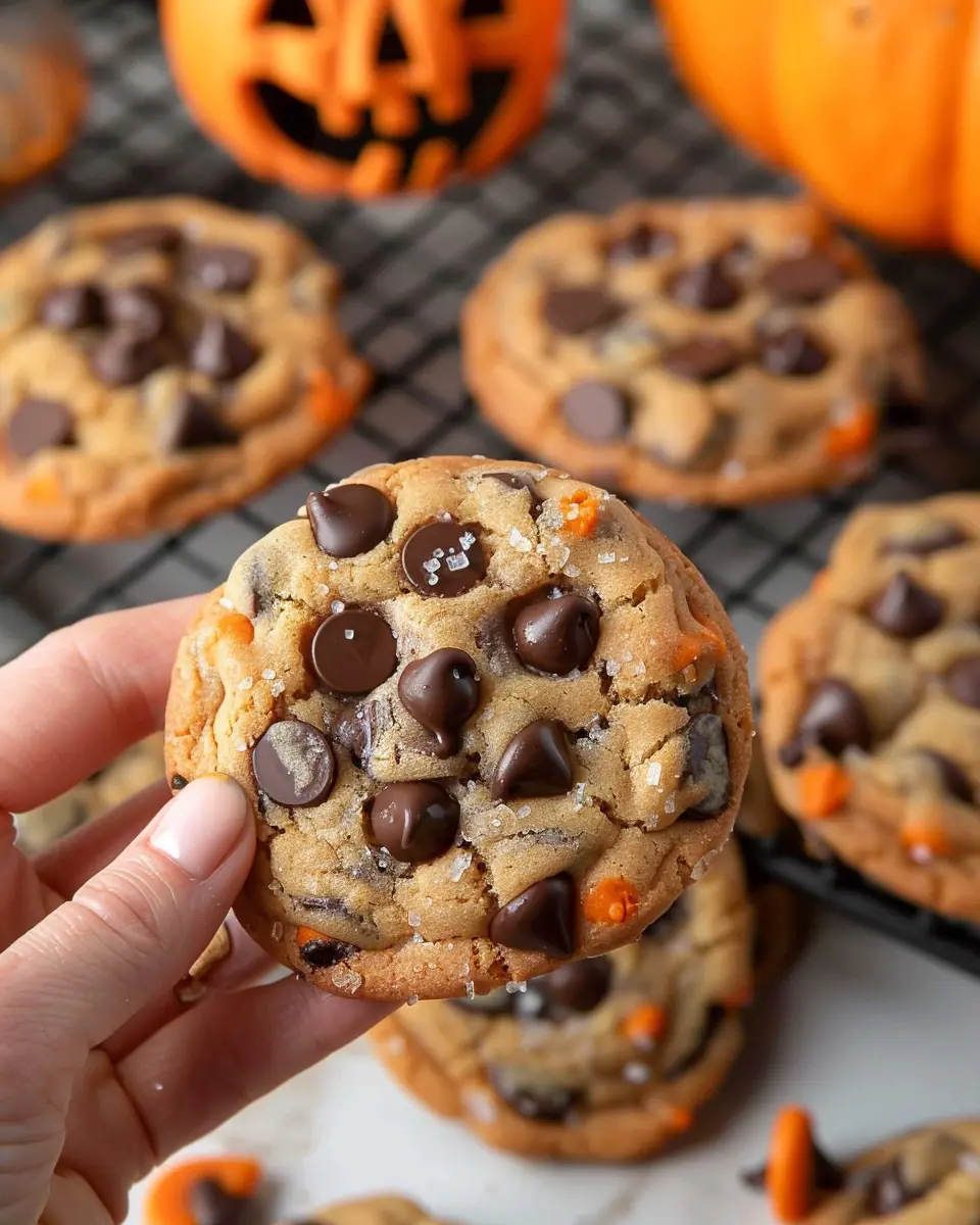 Easy Halloween Chocolate Chip Cookies: A Spooktacular Treat to Indulge In