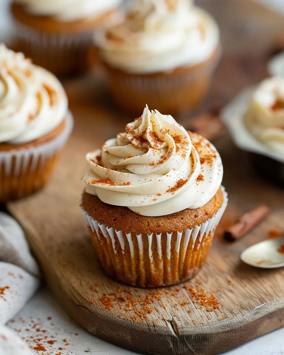 Easy Pumpkin Cupcakes with Cream Cheese Frosting You’ll Adore