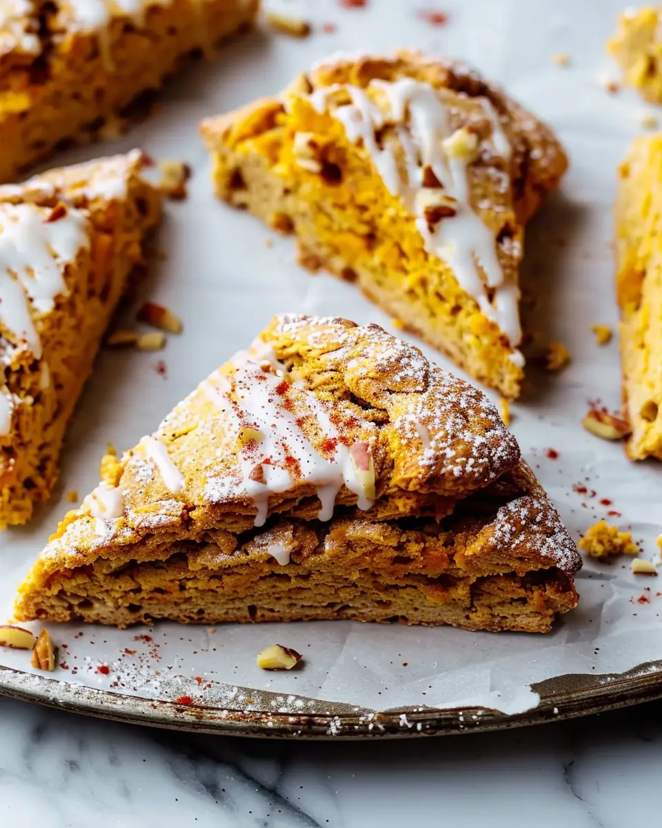 Easy Pumpkin Scones Recipe: Delightfully Fluffy with Spices