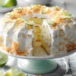Lime Angel Food Cake