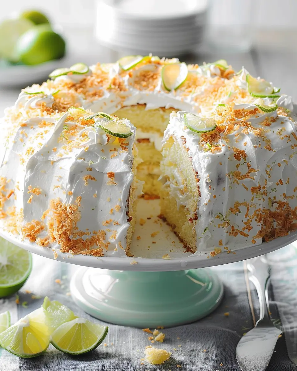 Lime Angel Food Cake: The Best Zesty Treat for Your Family