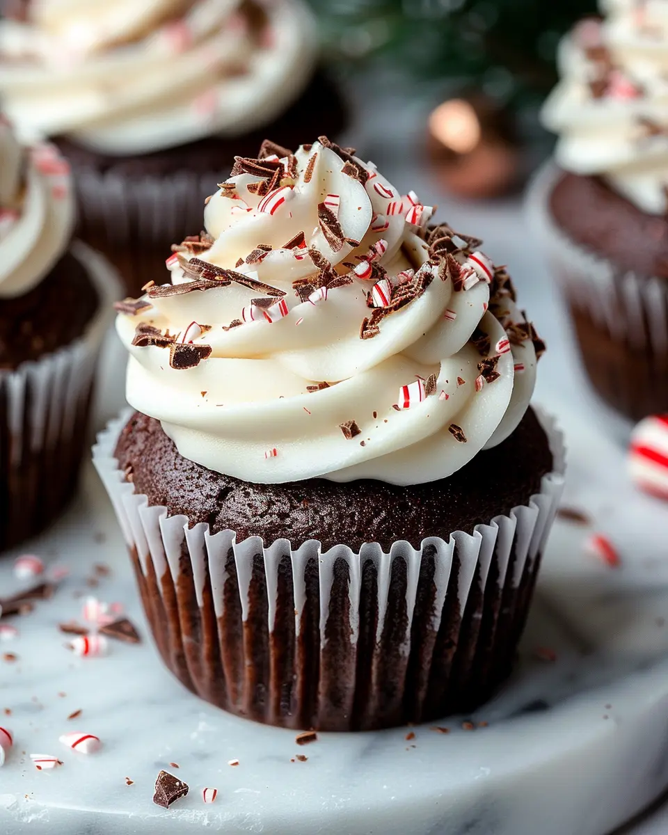 Chocolate Peppermint Bark Cupcakes: Indulgent Holiday Treats to Savor