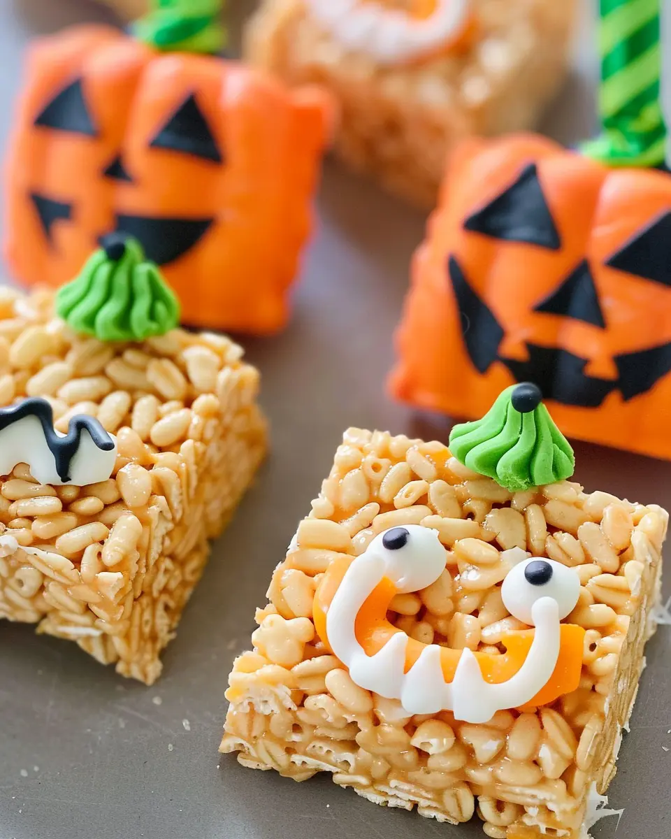 Halloween Rice Krispie Treats: Easy Spooky Treats to Make Together