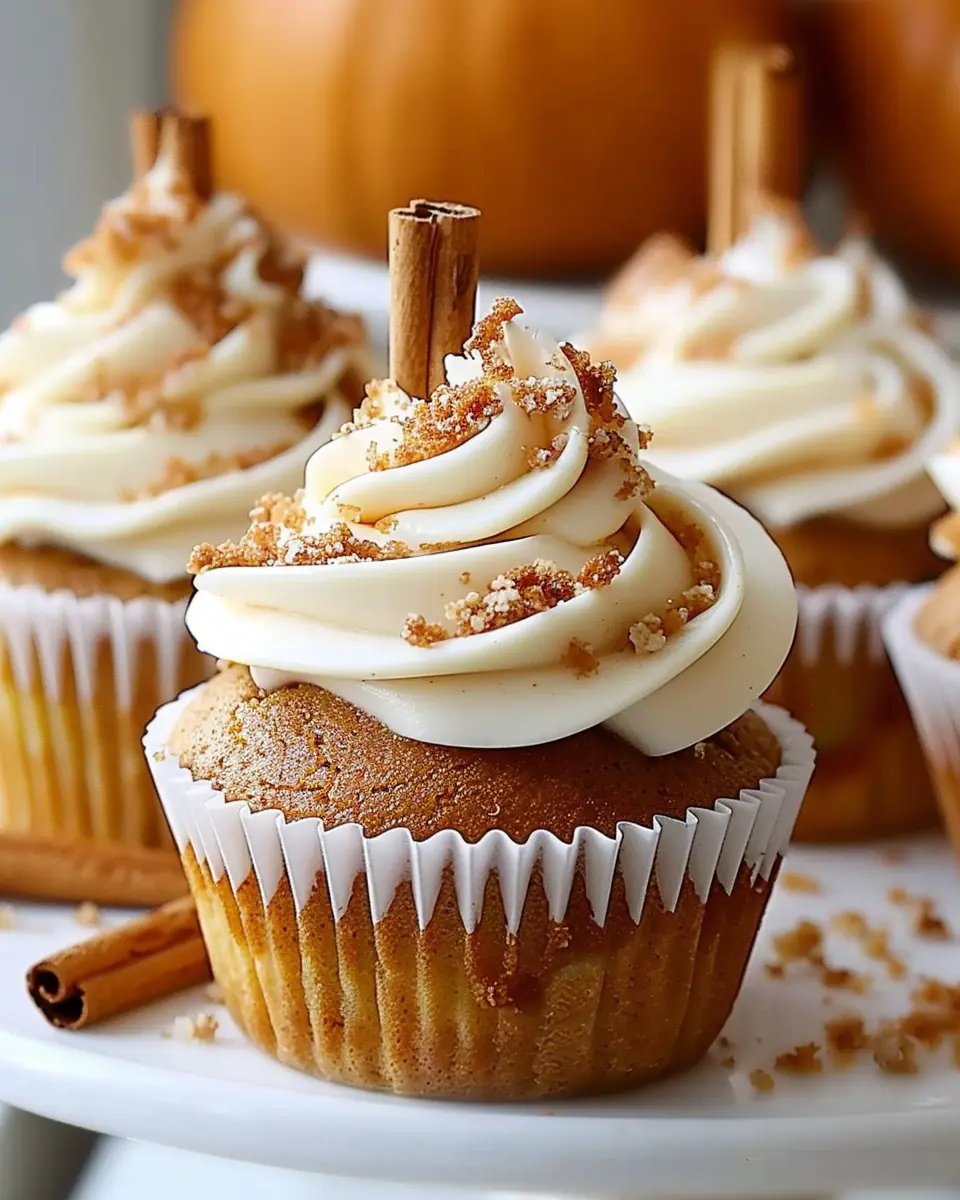 Indulge in Cream-Filled Pumpkin Cupcakes for an Irresistible Fall Treat