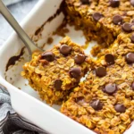 breakfast ideas : Pumpkin Baked Oatmeal