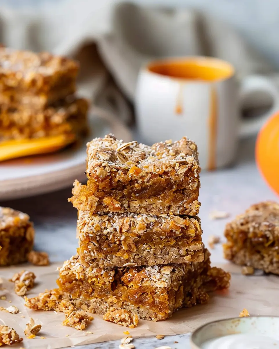 Breakfast ideas: Easy Pumpkin Oat Bars for a Cozy Start