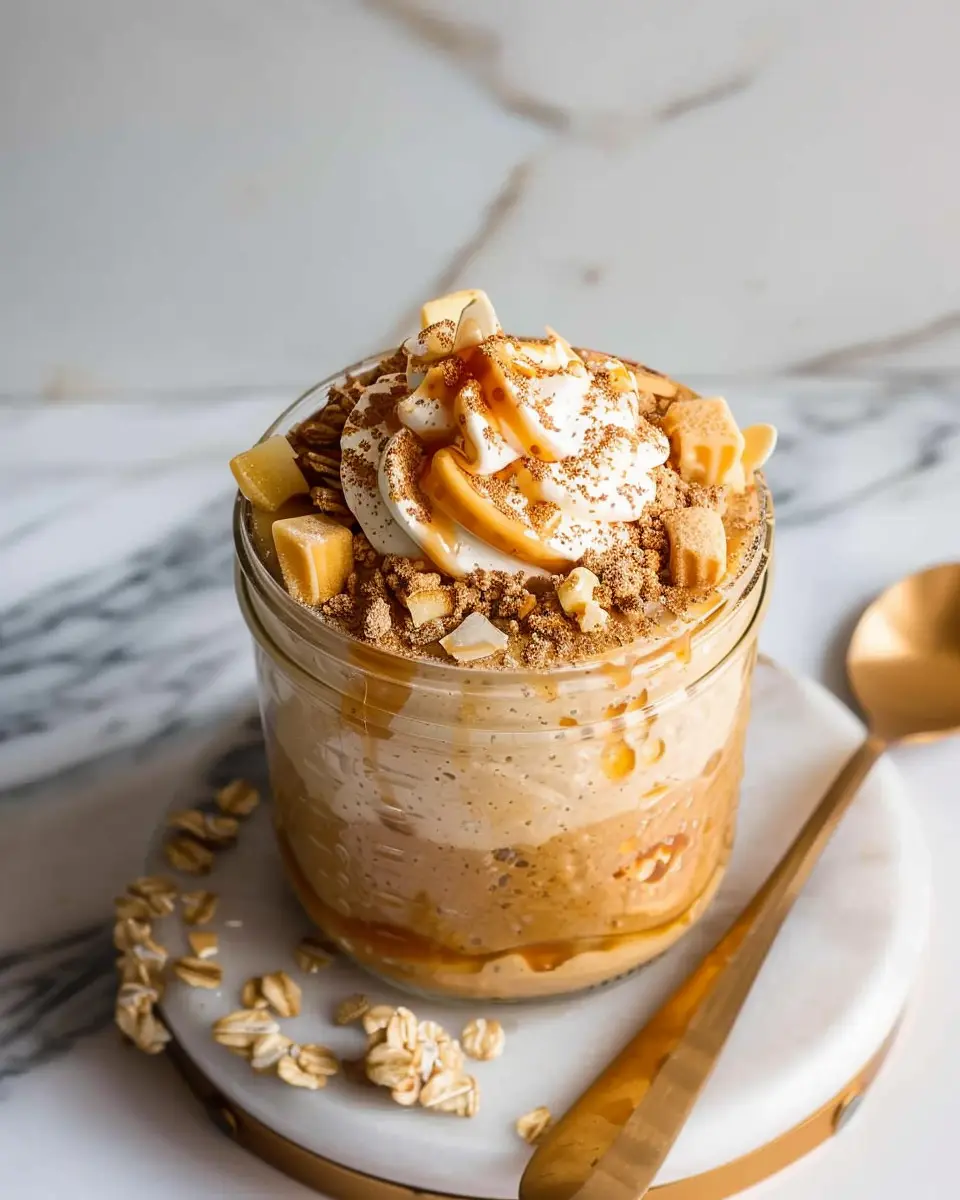 Pumpkin Cheesecake Overnight Oats: The Best Fall Breakfast Treat