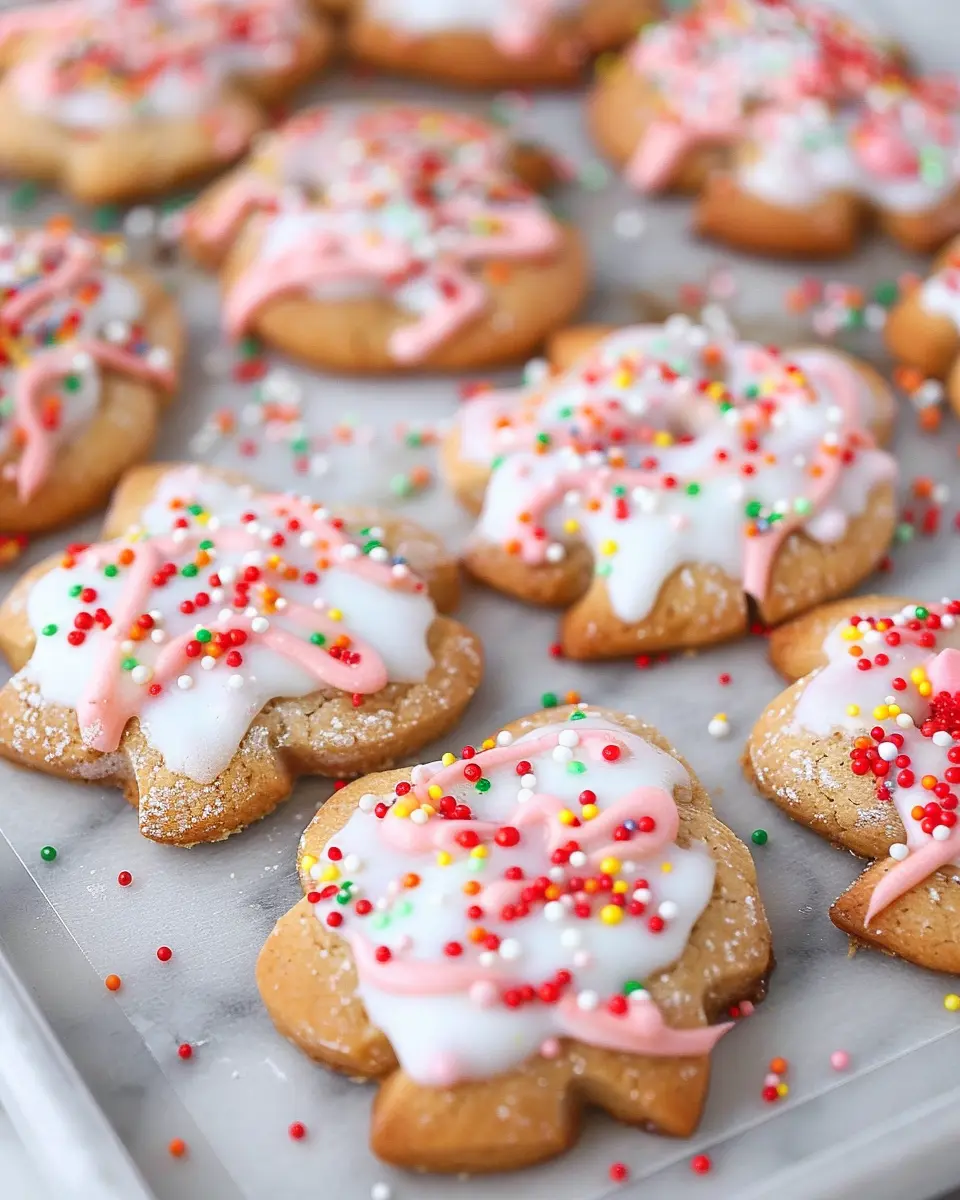 Soft Gingerbread Cookies Meets Strawberry Pop Tart Cookies Delight